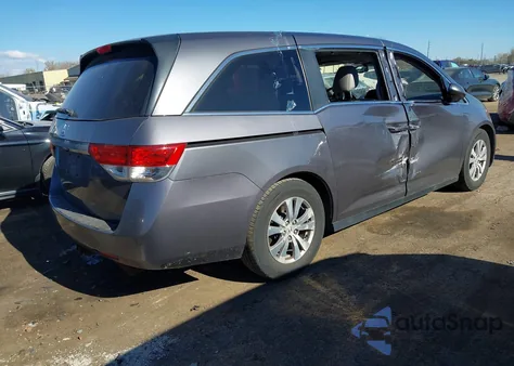 2015 Honda Odyssey Ex-L z USA, uszkodzony, nr VIN 5FNRL5H64FB048146